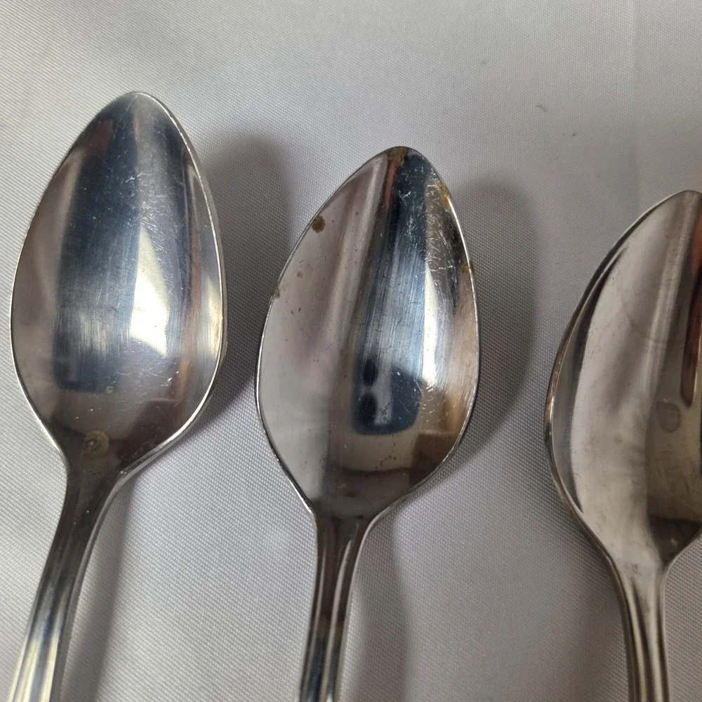 Onieda Colonial Mood Northland Stainless Ice Tea Spoons‎ Vintage Replacement